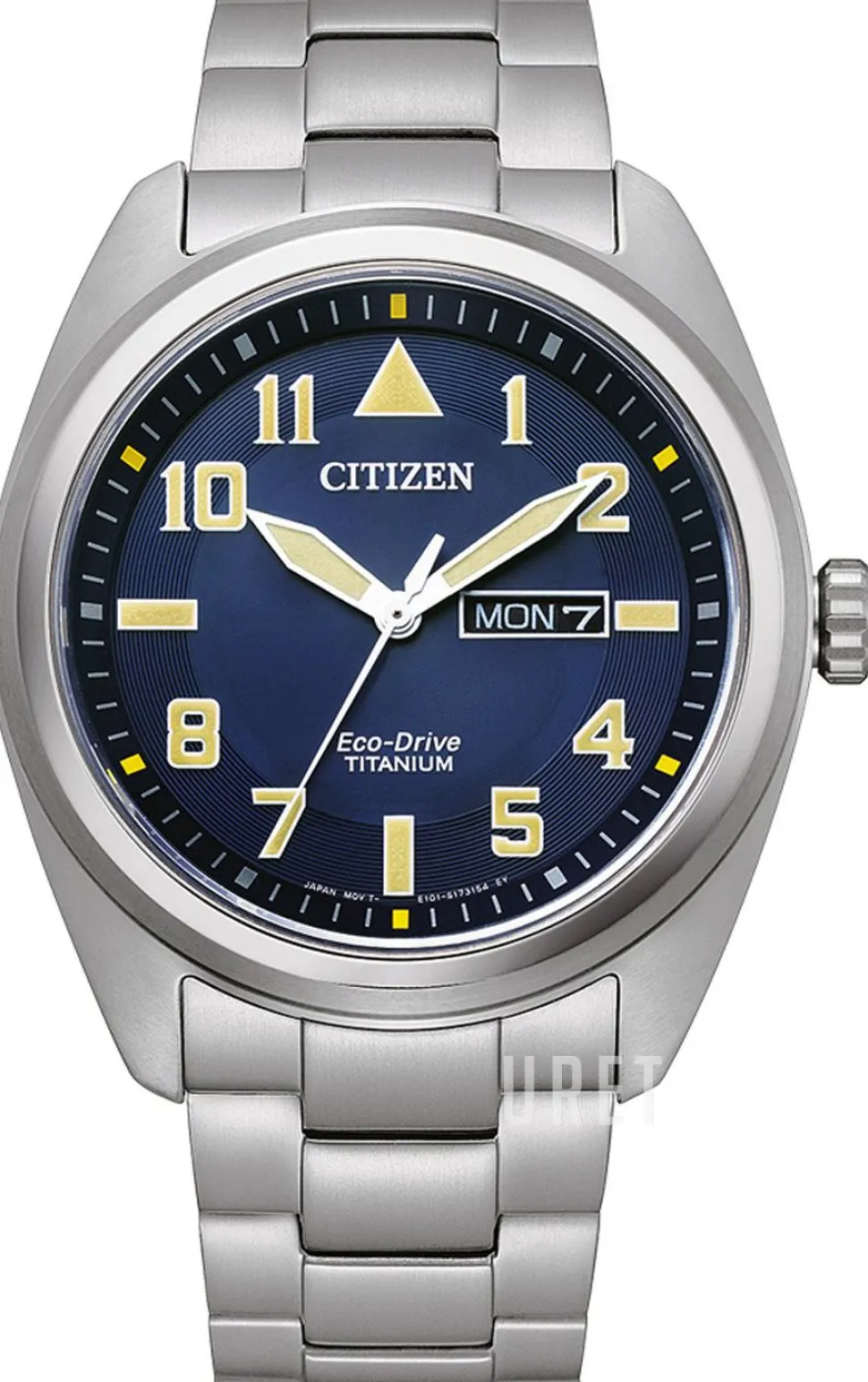 Titanium Blå/Titan Ø42 mm