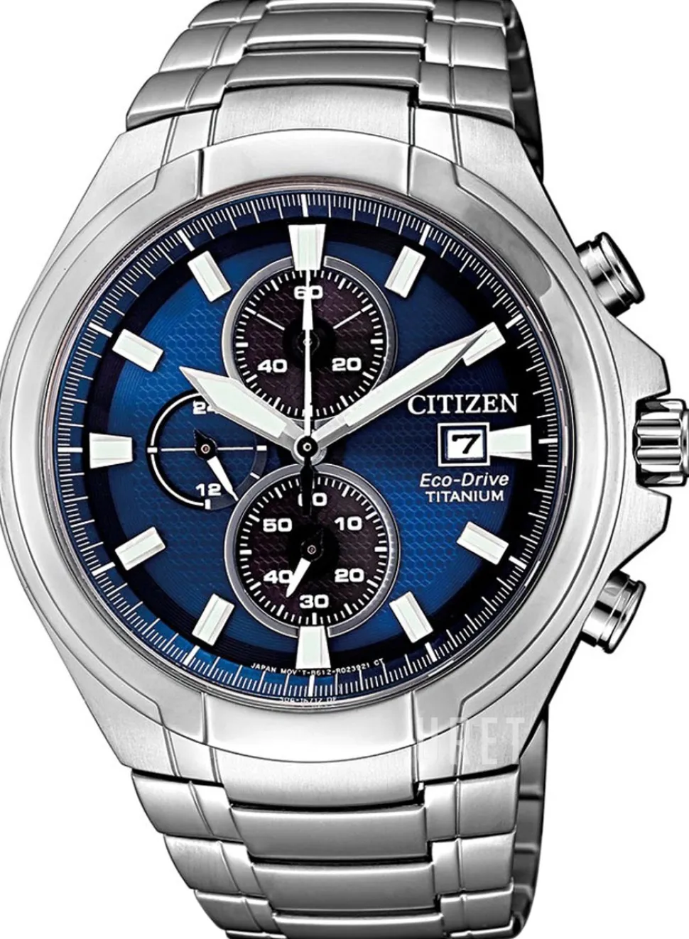 Titanium Blå/Titan Ø43 mm