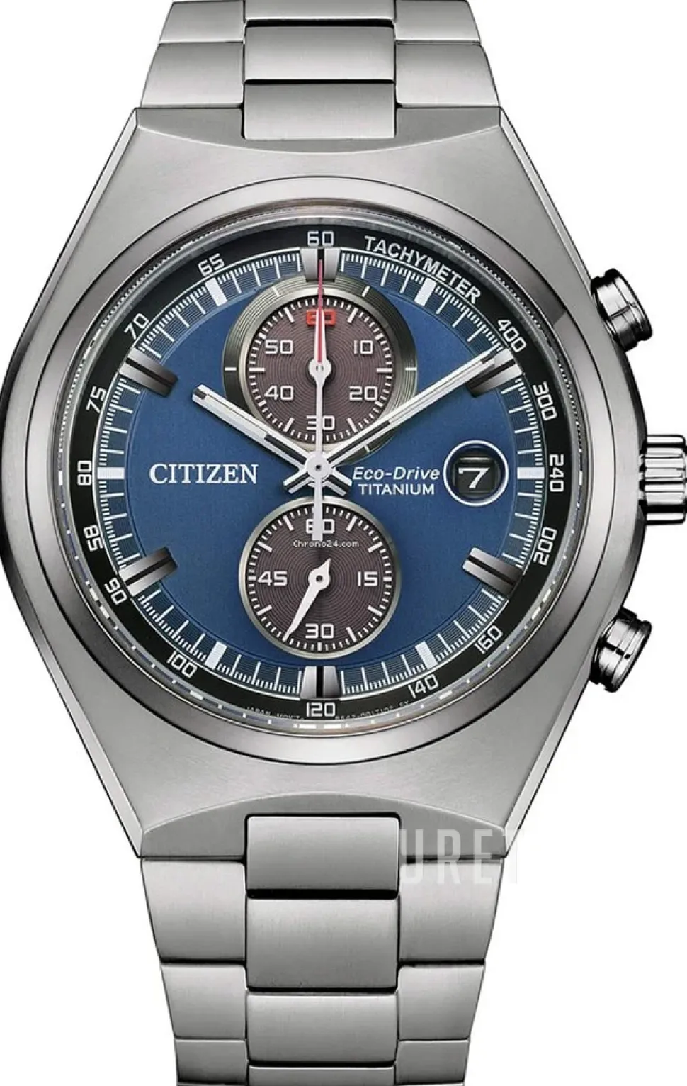 Titanium Blå/Titan Ø43 mm