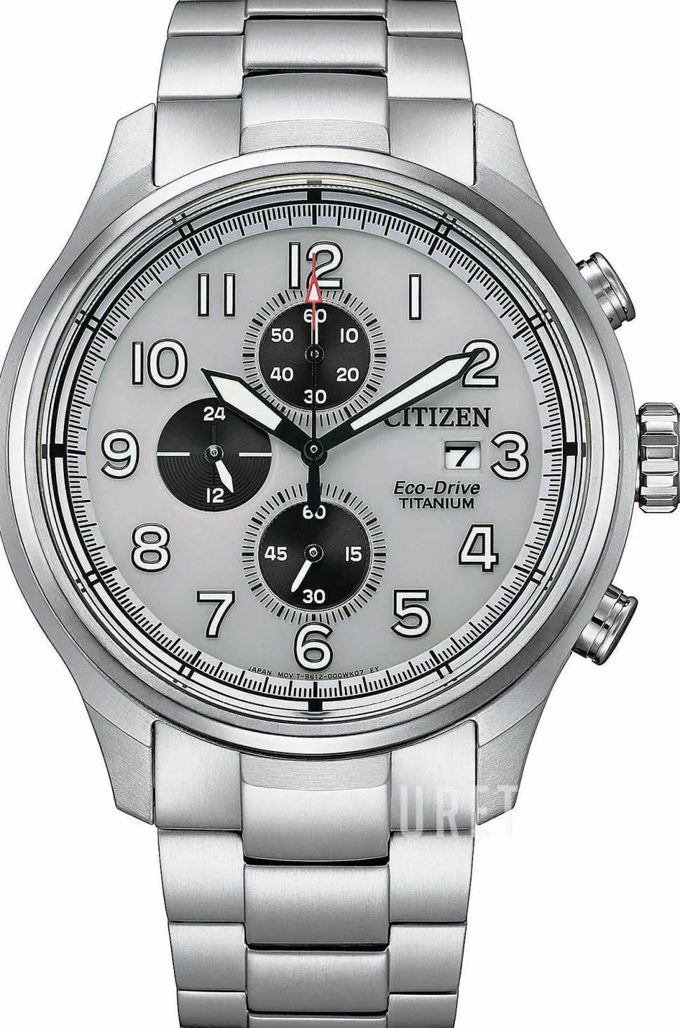 Titanium Silverfärgad/Titan Ø44 mm