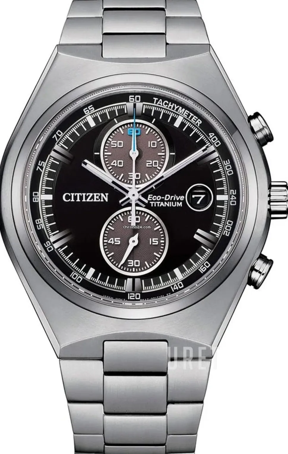 Titanium Svart/Titan Ø43 mm