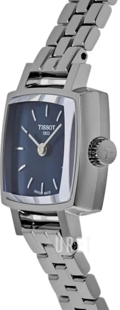 T-Lady Lovley Square Blå/Stål 20x20 mm