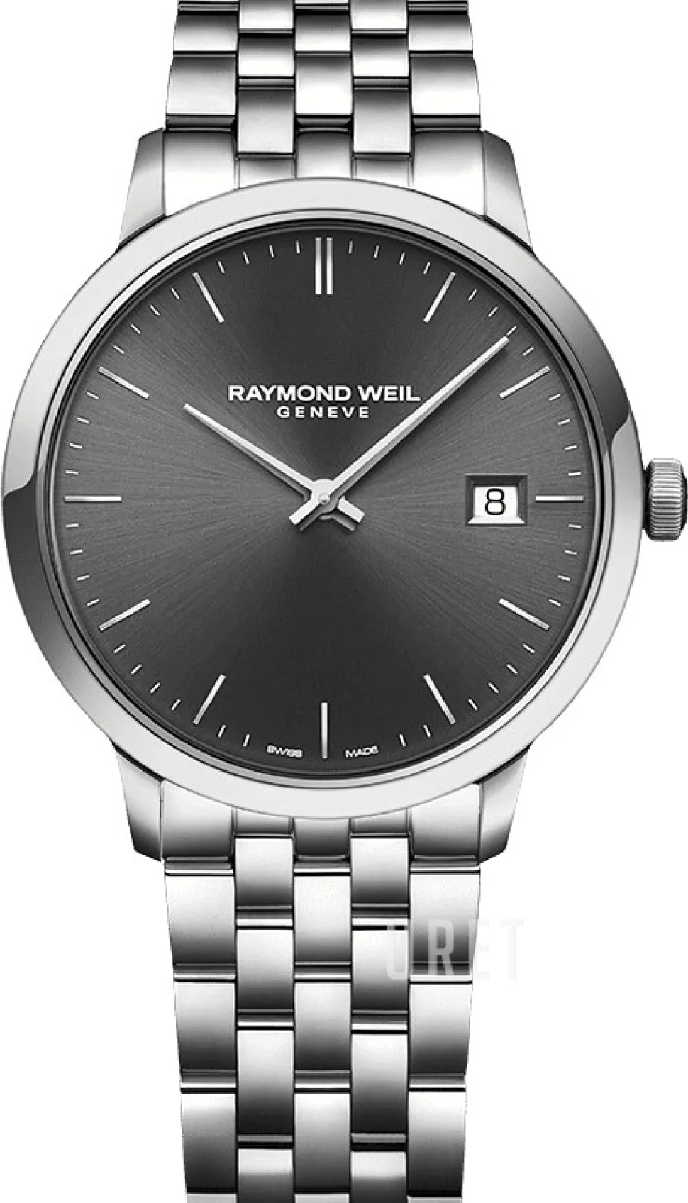 Toccata Grå/Stål Ø39 mm