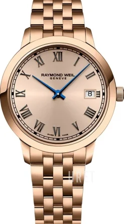 Toccata Roséguldstonad/Roséguldstonat stål Ø34 mm