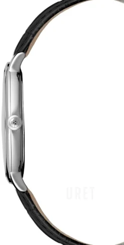 Toccata Silverfärgad/Läder Ø42 mm