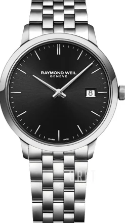 Toccata Svart/Stål Ø39 mm