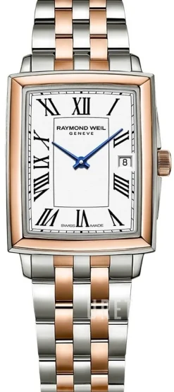 Toccata Vit/Stål 22.6x28.1 mm