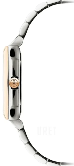 Toccata Vit/Stål 22.6x28.1 mm