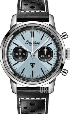 Top Time Triumph Blå/Läder Ø41 mm