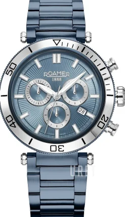 Toscana Blå/Stål Ø43 mm