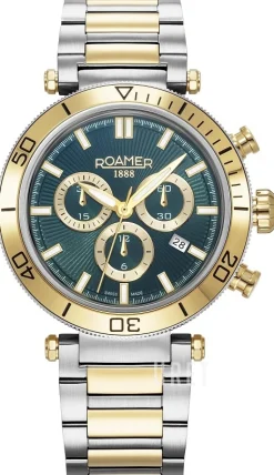 Toscana Grön/Gulguldtonat stål Ø43 mm