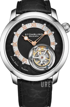 Tourbillon Eclipse Svart/Läder Ø43 mm