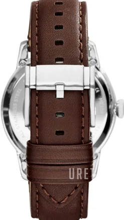 Townsman Svart/Läder Ø44 mm