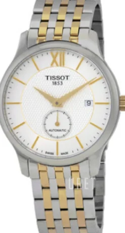 Tradition Silverfärgad/Gulguldtonat stål Ø40 mm