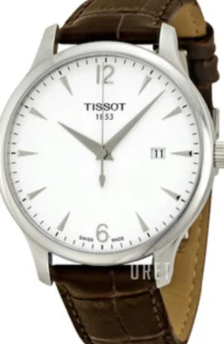 Tradition Vit/Läder Ø42 mm