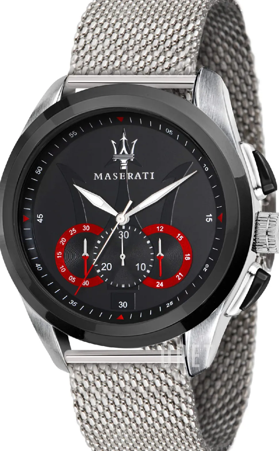 Traguardo Svart/Stål Ø45 mm