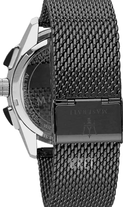 Traguardo Svart/Stål Ø45 mm