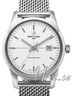 Transocean Vit/Stål Ø43 mm