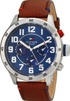 Trent Blå/Läder Ø46 mm