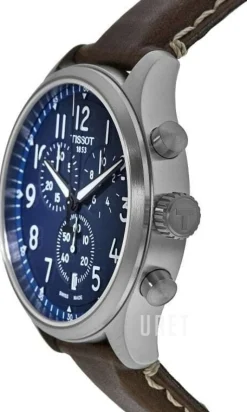 T-Sport Blå/Läder Ø45 mm