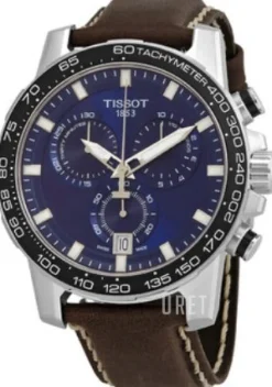 T-Sport Blå/Läder Ø45.5 mm