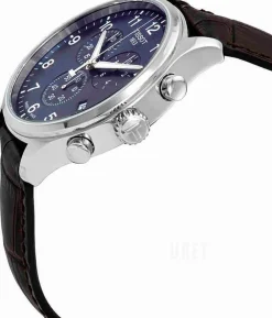 T-Sport Blå/Läder Ø45 mm