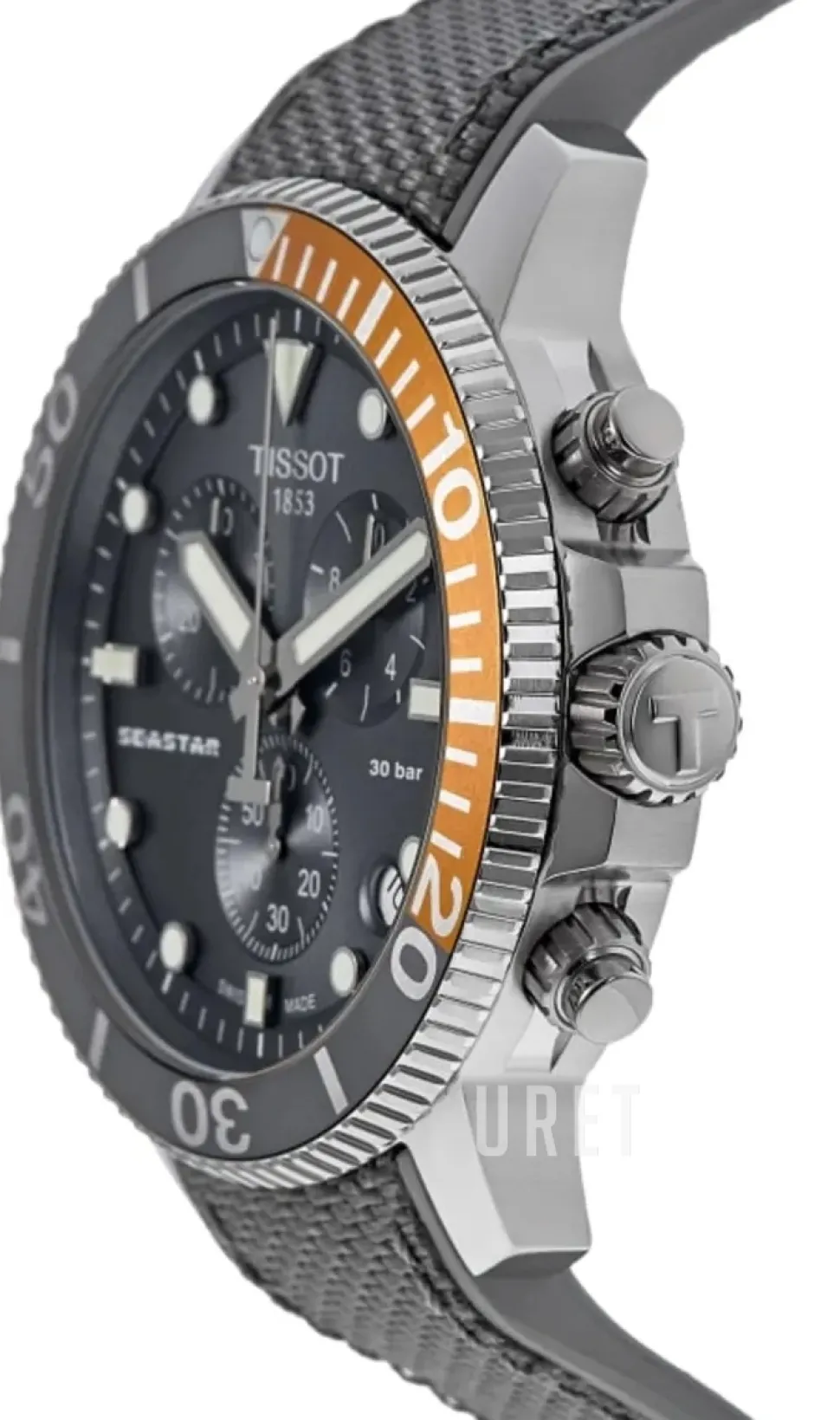 T-sport Seastar Grå/Textil Ø45.5 mm