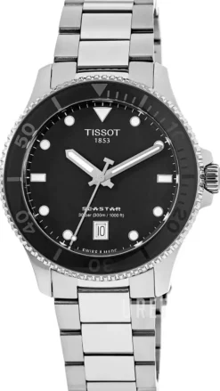 T-sport Seastar Svart/Stål Ø40 mm