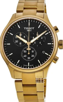 T-Sport Svart/Gulguldtonat stål Ø45 mm