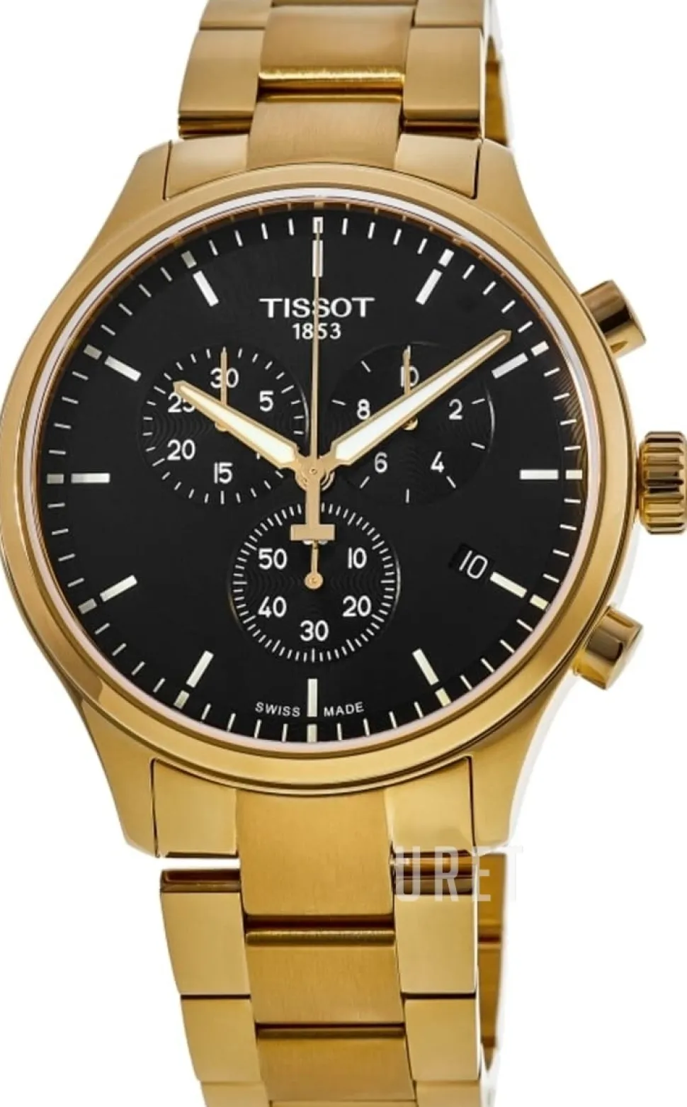 T-Sport Svart/Gulguldtonat stål Ø45 mm