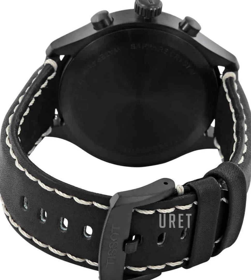 T-Sport Svart/Läder Ø45 mm