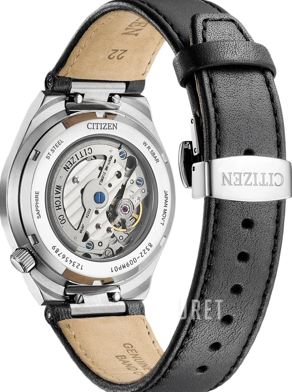 Tsuyosa Collection Grå/Läder Ø40 mm