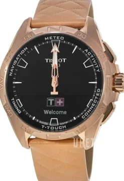 T-Touch Svart/Läder Ø47.5 mm