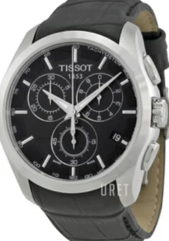 T-Trend Couturier Svart/Läder Ø41 mm