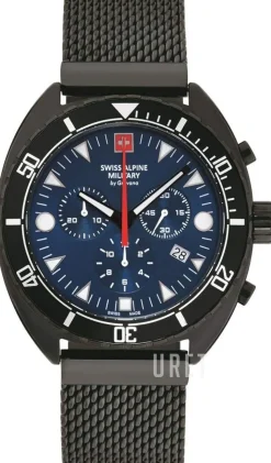 Turtle Blå/Stål Ø44 mm