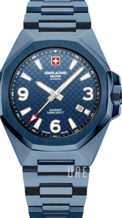 Typhoon Blå/Stål Ø42 mm