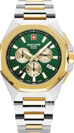 Typhoon Grön/Gulguldtonat stål Ø42 mm