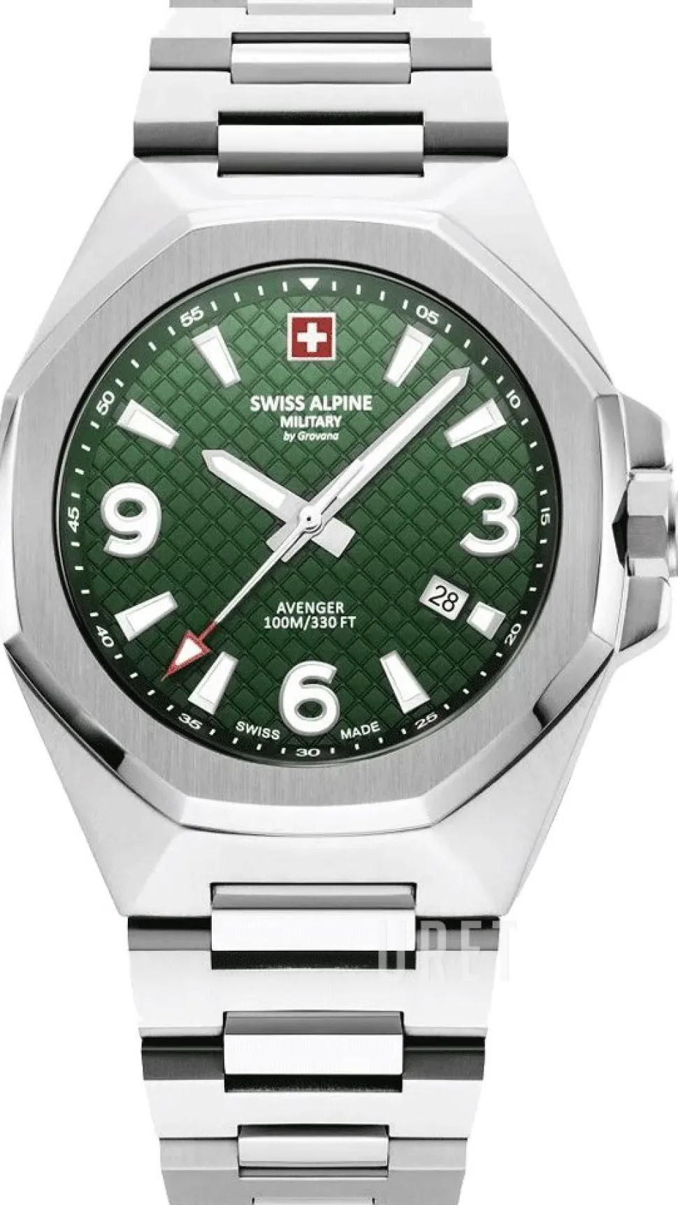 Typhoon Grön/Stål Ø42 mm