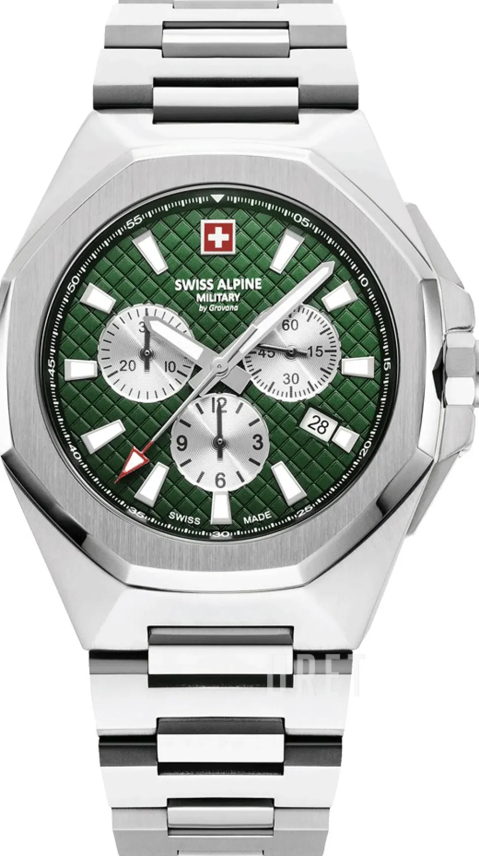 Typhoon Grön/Stål Ø42 mm