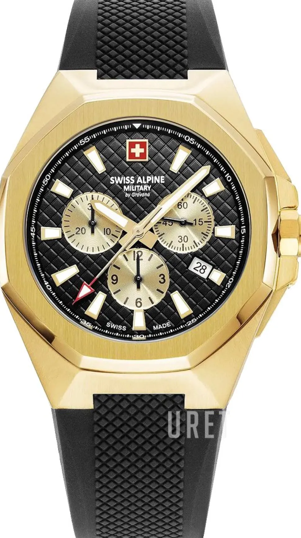 Typhoon Svart/Gummi Ø42 mm