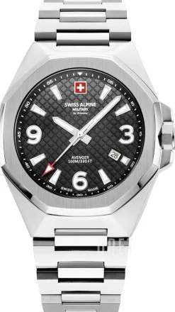 Typhoon Svart/Stål Ø42 mm