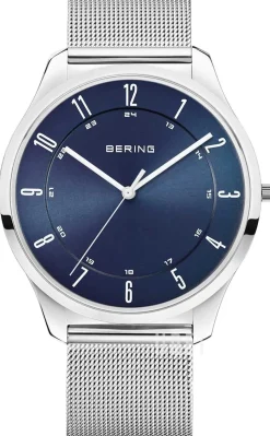 Ultra Slim Blå/Stål Ø40 mm