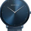 Ultra Slim Blå/Stål Ø39 mm