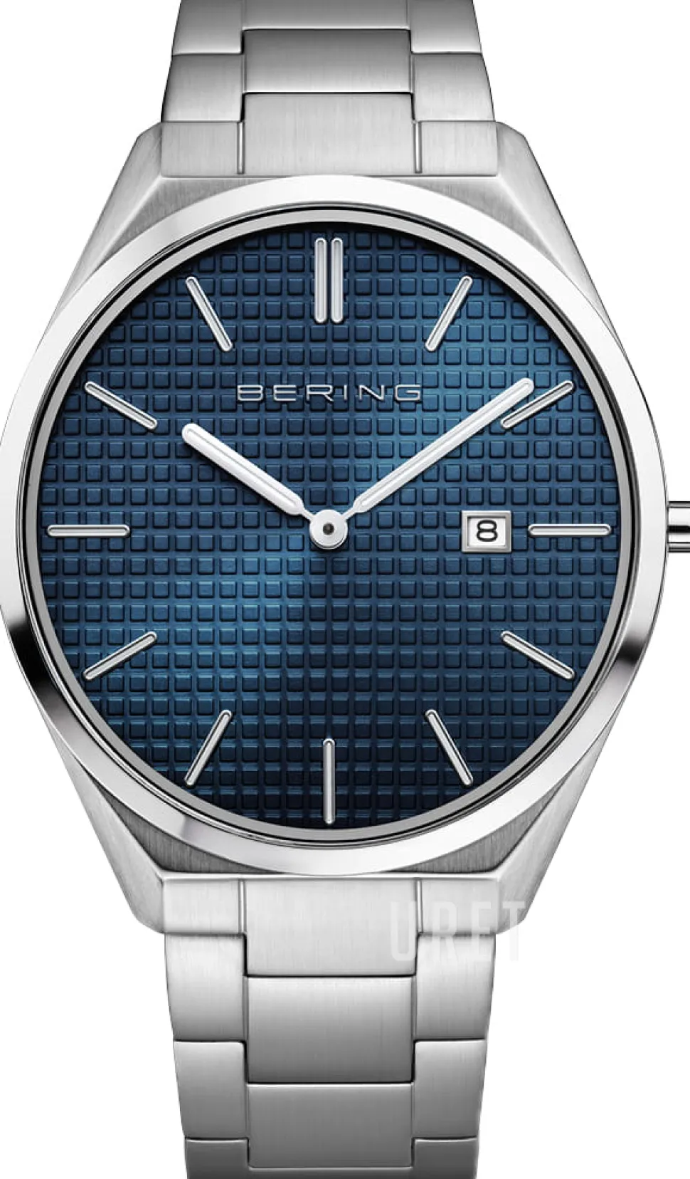 Ultra Slim Blå/Stål Ø40 mm