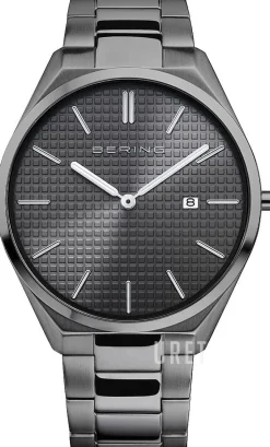 Ultra Slim Grå/Stål Ø40 mm