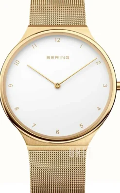 Ultra Slim Vit/Gulguldtonat stål Ø40 mm