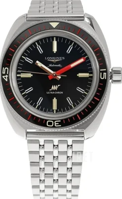 Ultra-Chron Svart/Stål Ø43 mm