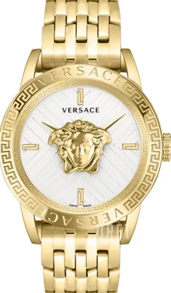 V Code Silverfärgad/Gulguldtonat stål Ø43 mm