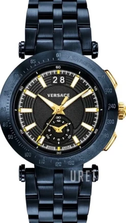 V Race Blå/Stål Ø43 mm