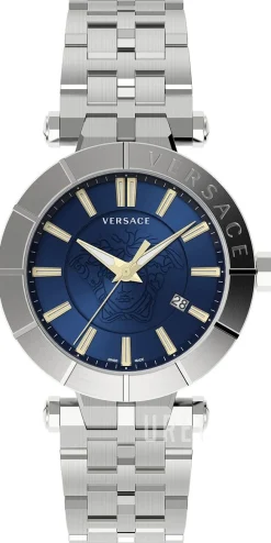 V Race Blå/Stål Ø43 mm